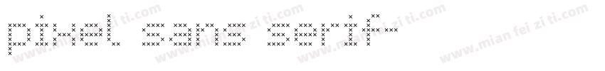 pixel sans serif字体转换